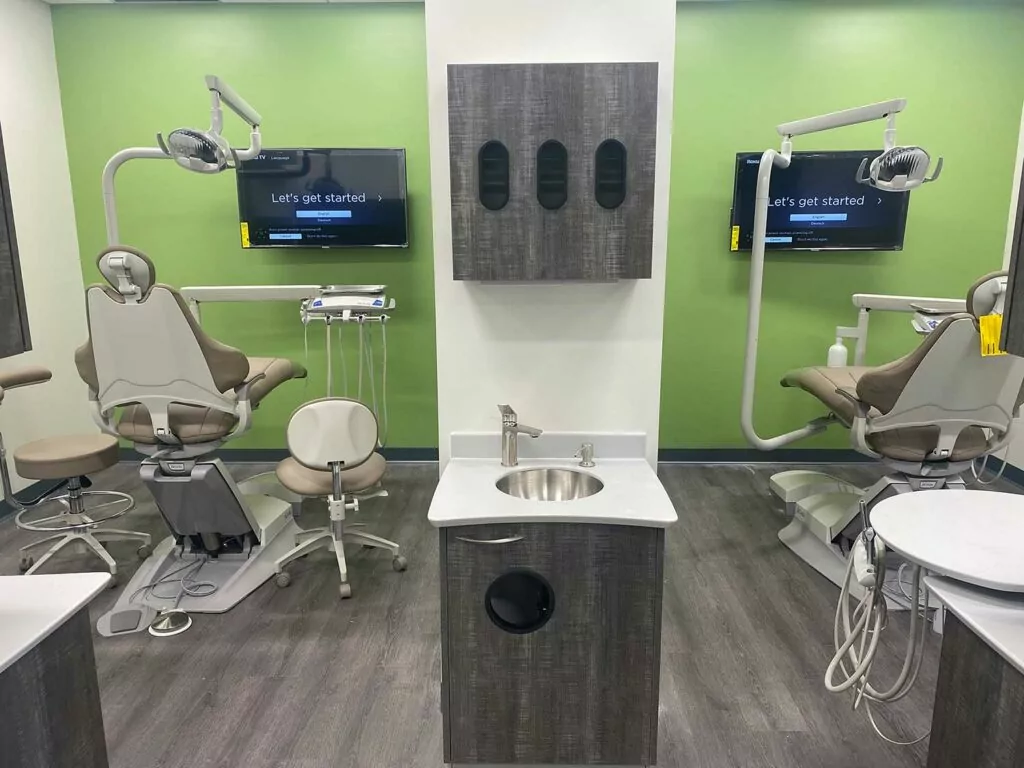 patient rooms at Maynard Family Dentists